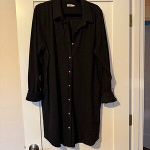 Faherty Womens Shirt Dress Size XXL